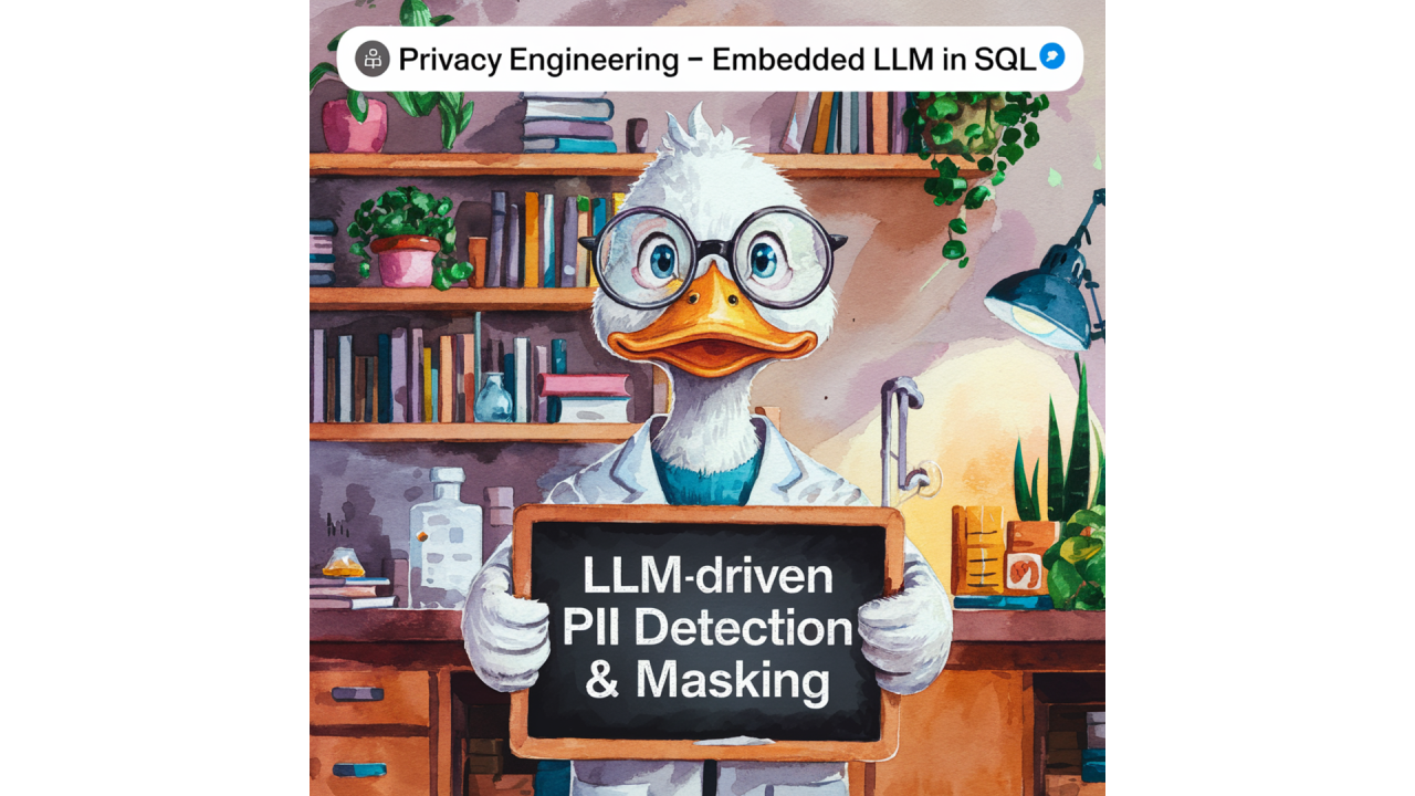 Embedding LLM in SQL is simple